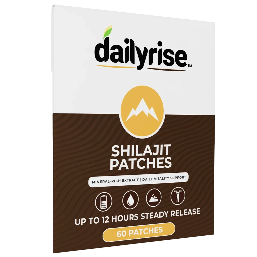 Himalayan Shilajit Patches Dailyrise Vitality Support Mineral Rich Extract
