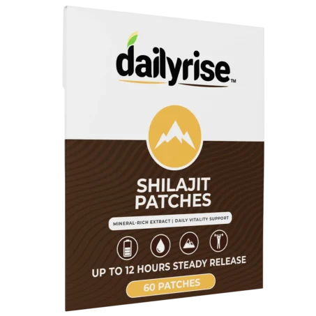 Himalayan Shilajit Patches Dailyrise Vitality Support Mineral Rich Extract