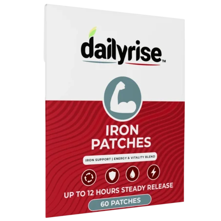 Iron with Vitamin Iron Patches Dailyrise Energy and Vitality Blend