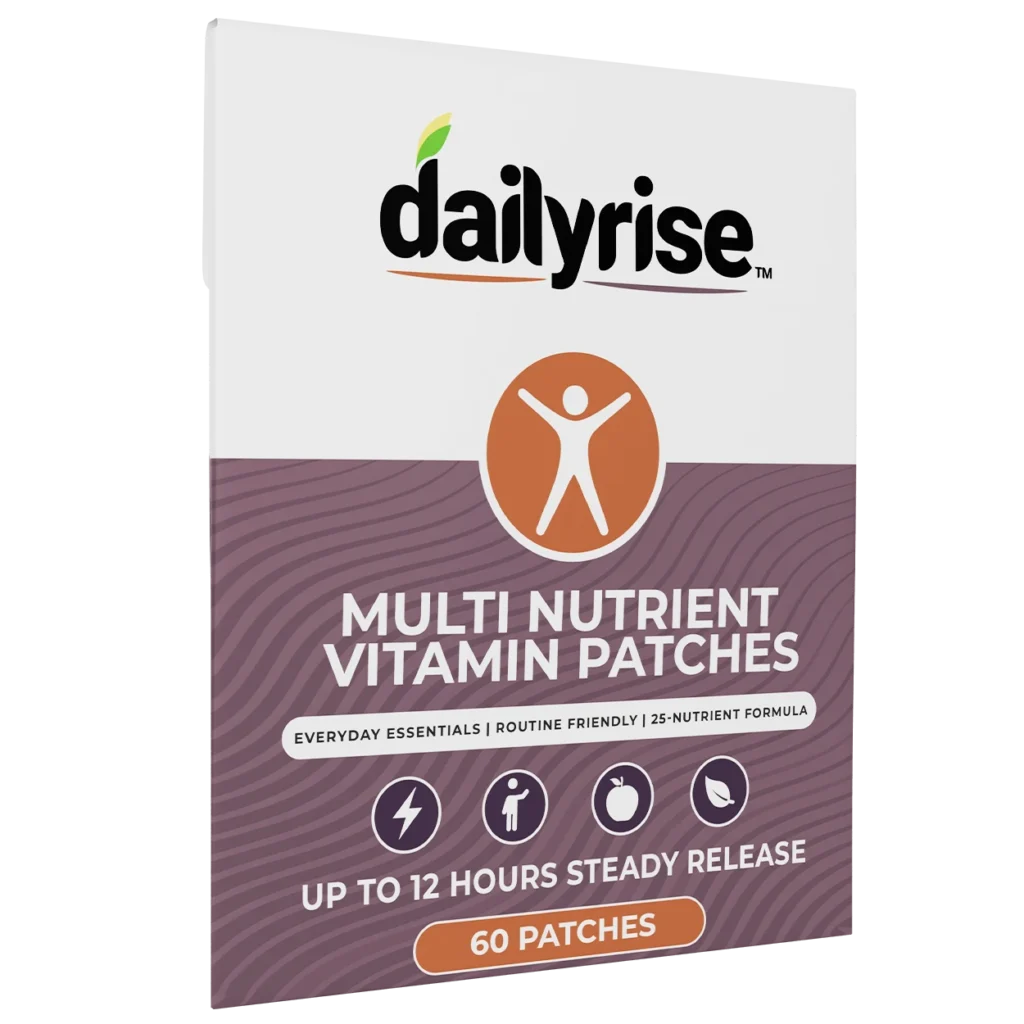 Multi Vitamin Patches Multi Nutrient Patches Dailyrise 25 Nutrient Formula Essentials
