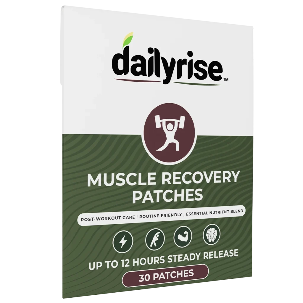 Muscle Recovery Patches Dailyrise Post-Workout Care Essential Nutrient Blend