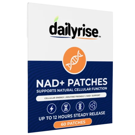 NAD Patches NMN Patches NMN with Resveratrol NMN and Resveratrol Patches Dailyrise Cellular Energy