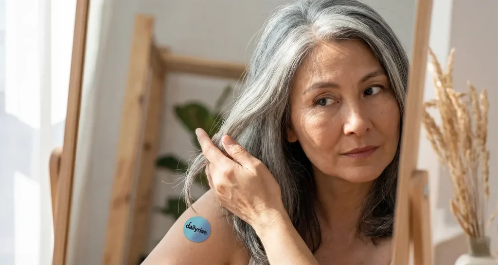 Does NMN Reverse Grey Hair Dailyrise NAD+ Patches NMN Resveratrol