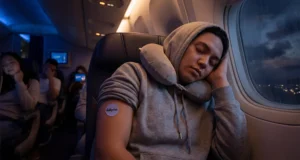 How To Sleep On A Plane? 3 How to sleep on a plane Sleep Patches Dailyrise