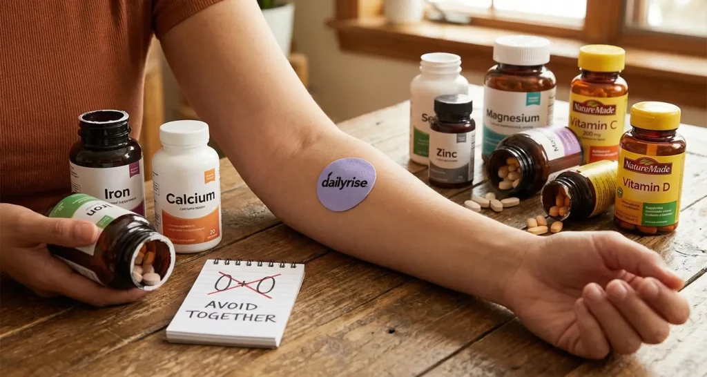 What vitamins should not be taken together Dailyrise